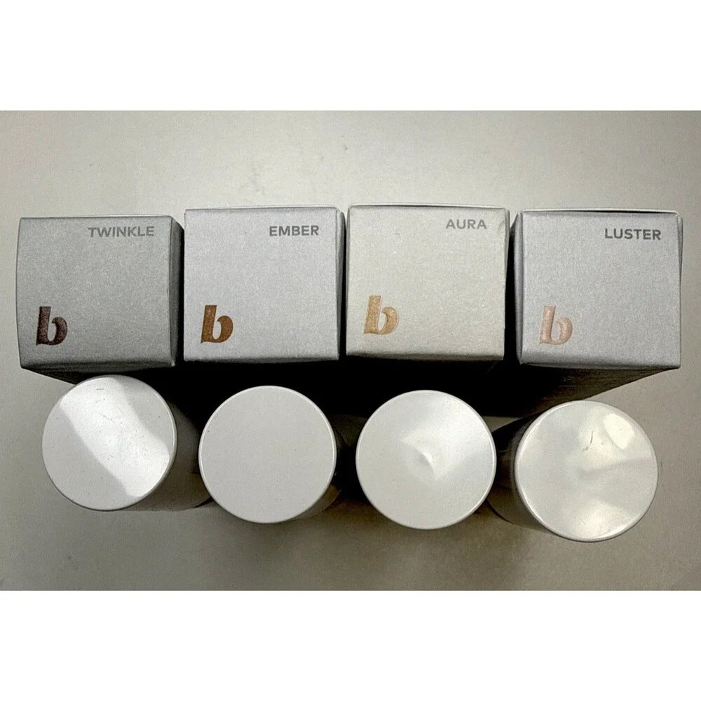 Beautycounter Lid Glow Cream Shadow Set Of 4 Twinkle Ember Aura Luster 4ml New